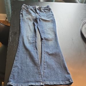 BKE Flare Youth Jeans in Classic Blue